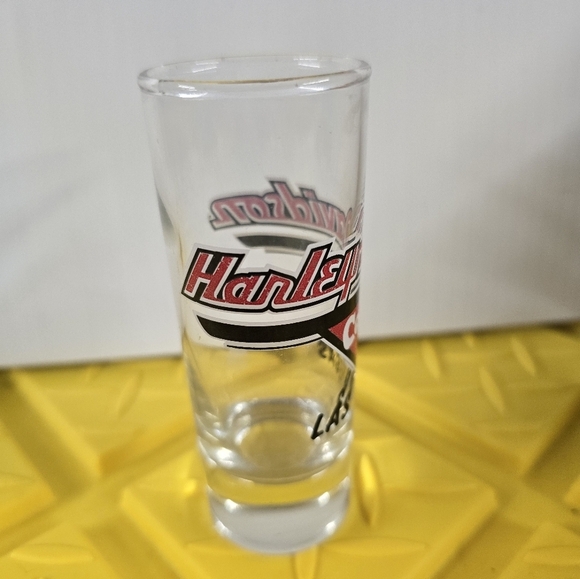 Harley-Davidson Café Las Vegas 2 oz. Tall Shot Glass Gently Used - Picture 3 of 4